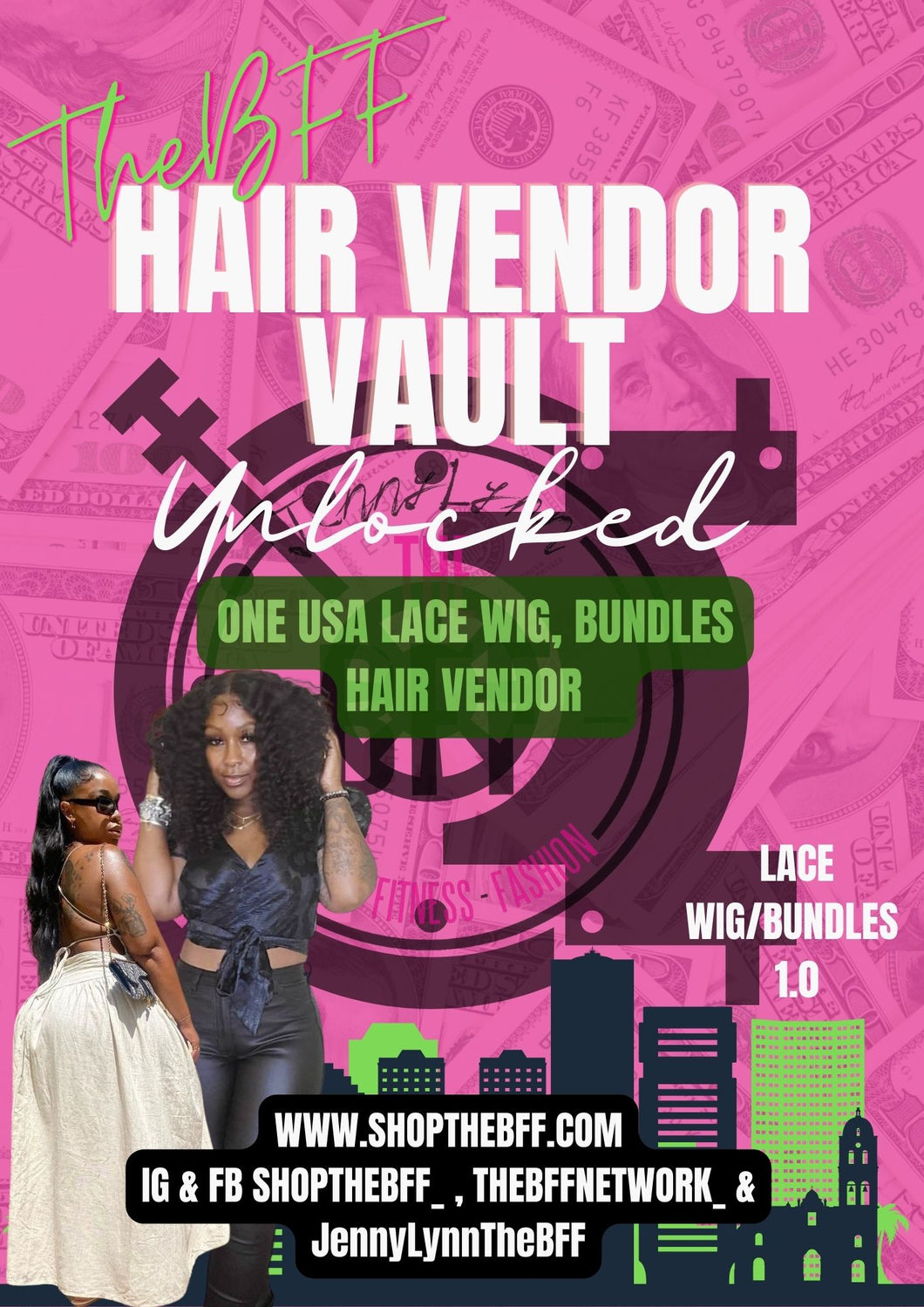 #5 TheBFF USA Lace Wigs/Bundles Vendor Vault 1.0 Edition
