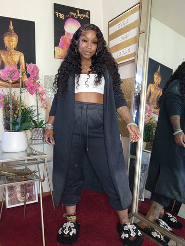 Cozy Ombre' Cardigan Set