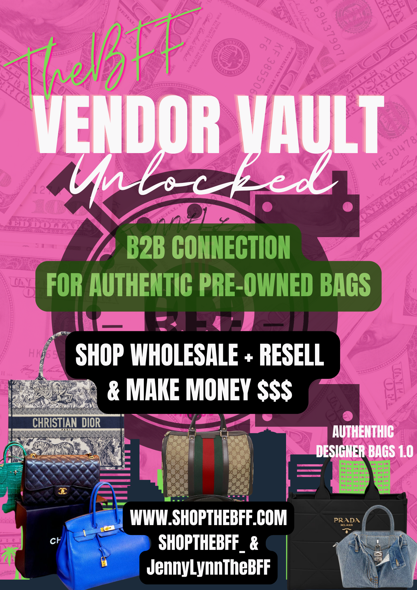 TheBFF B2B Authentic Bags Connection