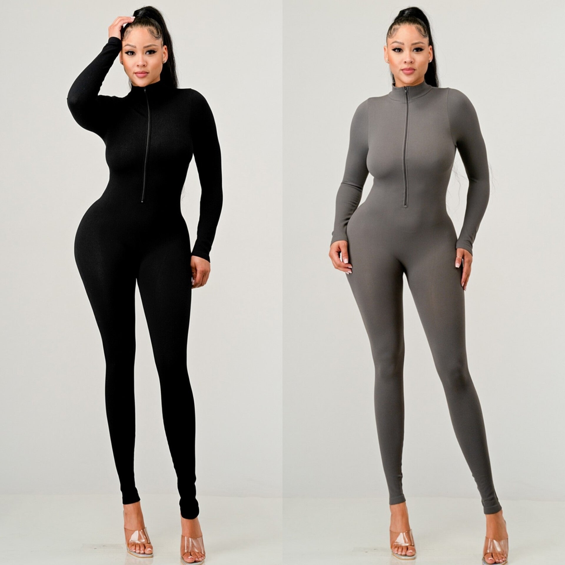 Ribbed Bodysuit (Multiple Color Options Available)