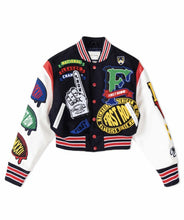 Load image into Gallery viewer, Property Of Varsity Jacket (Crop)
