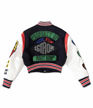 Load image into Gallery viewer, Property Of Varsity Jacket (Crop)
