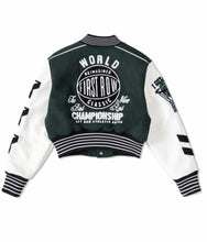 Load image into Gallery viewer, Best Never Rest Varsity Jacket (Crop)
