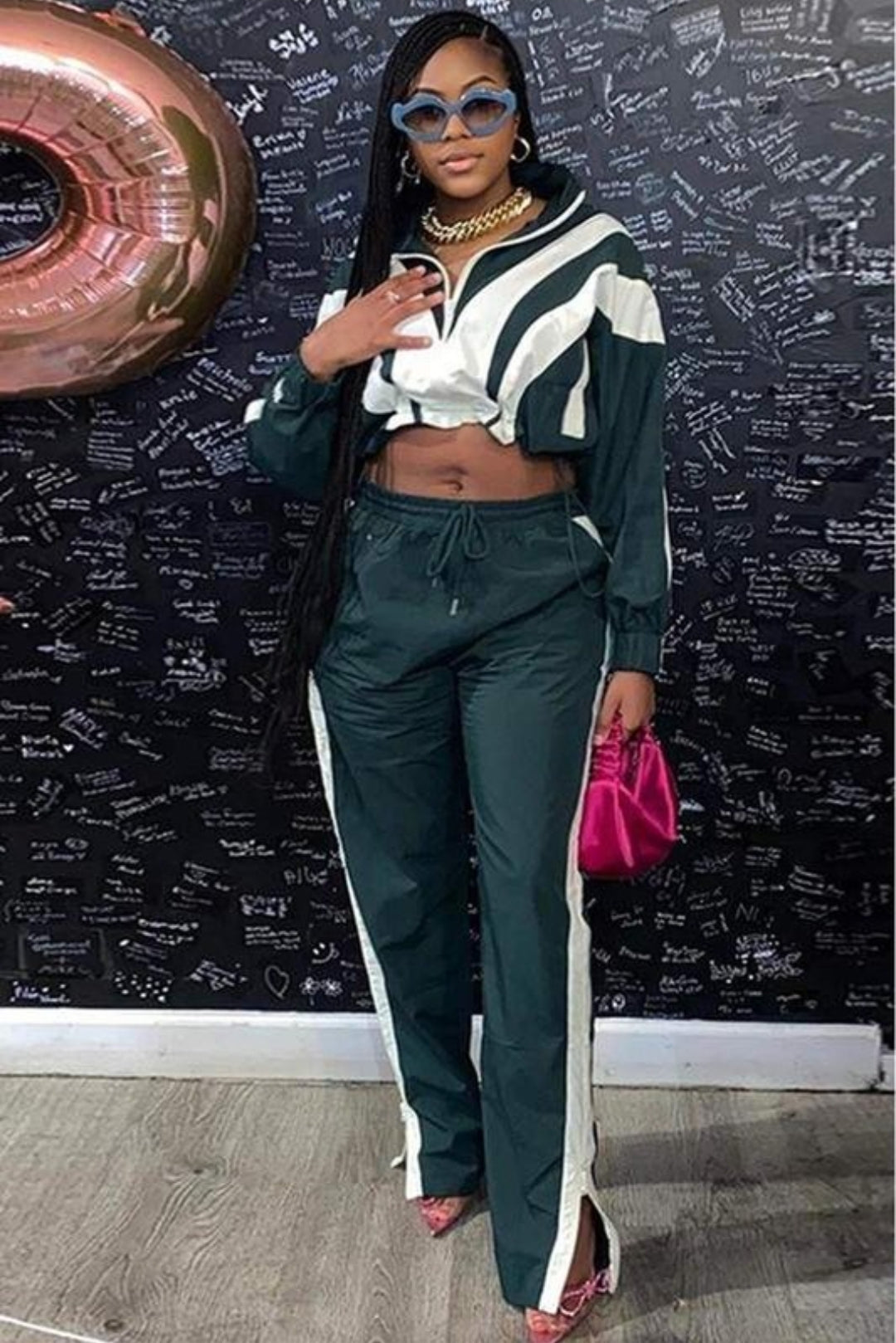 Mimi Tracksuit (Hunter Green)