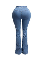 Load image into Gallery viewer, Belle Bottom Jeans (Multiple Color Options Available)

