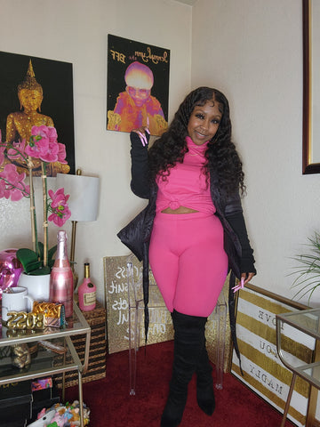 So Soft Mock Neck Set (Comes In Multiple Colors)