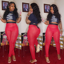 Load image into Gallery viewer, Waisted Mesh Leggings
